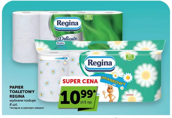 Papier toaletowy Regina Rumiankowy promocja w Groszek