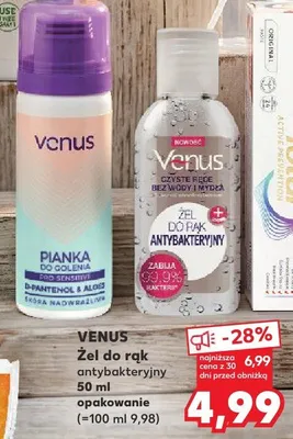 Żel do rąk antybakteryjny Venus promocja w Kaufland