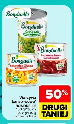 Warzywa konserwowe Bonduelle promocja w Carrefour