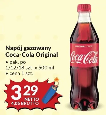 Napój gazowany Coca-Cola Original promocja w Makro