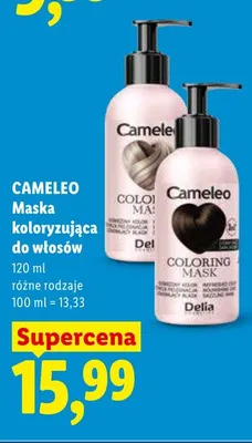 Maska koloryzująca do włosów Cameleo promocja w Lidl