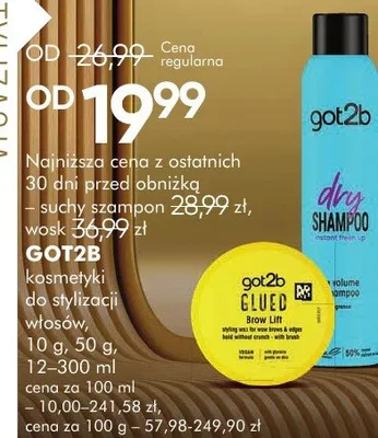 Styling przed suszeniem, szampon promocja w Super-Pharm