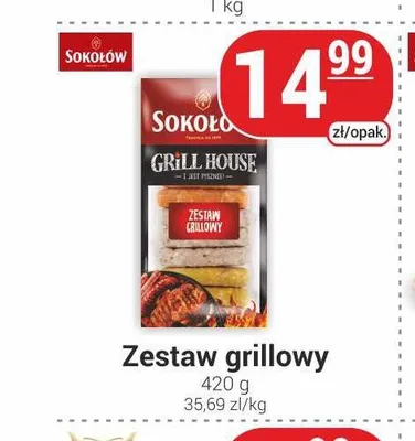 Zestaw grillowy Sokołów promocja w Delikatesy Sezam