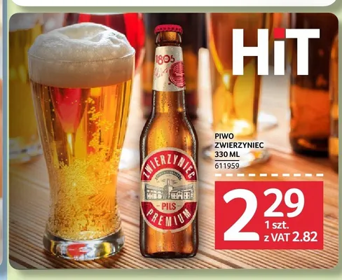 Piwo Zwierzyniec Pils promocja w Selgros
