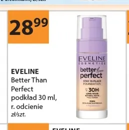 Podkład Better Than Perfect Eveline promocja w Drogerie Laboo