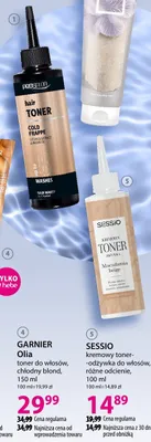 Toner kremowy SESSIO odżywka do włosów, różne odcienie promocja w Hebe