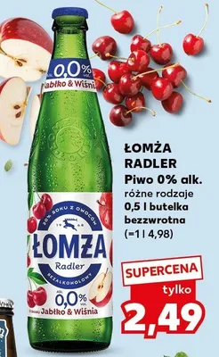 Piwo 0% alk. różne rodzaje promocja w Kaufland