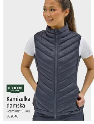 Kamizelka damska Kayoba Outdoor promocja w Jula