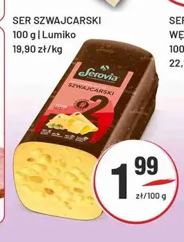 Ser szwajcarski Serovia promocja w Sedal