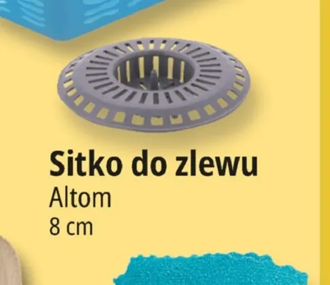 Sitko do zlewu Altom 8 cm promocja w Leclerc