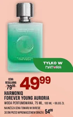 Woda perfumowana Forever Young Auroria promocja w Drogerie Natura