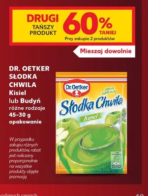 Kisiel Słodka Chwila Dr. Oetker promocja w Kaufland