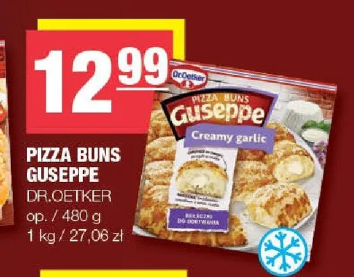Pizza Buns Guseppe Dr. Oetker promocja w SPAR