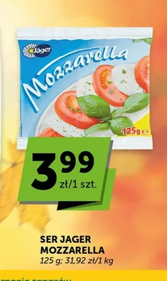 Ser mozzarella Jäger promocja w ABC
