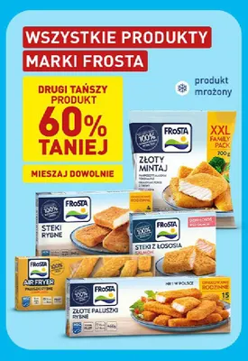 Steki rybne Frosta promocja w Aldi
