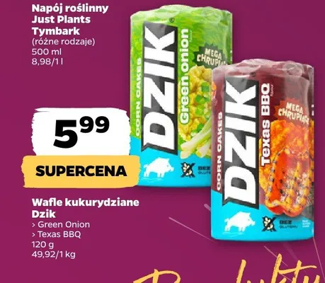 Wafle kukurydziane Dzik Texas BBQ promocja w Netto