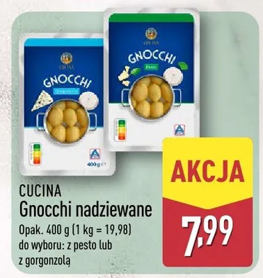 Gnocchi nadziewane promocja w Aldi