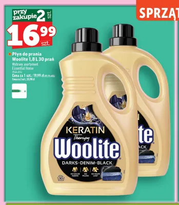Płyn do prania Woolite 30 prań promocja w TOPAZ