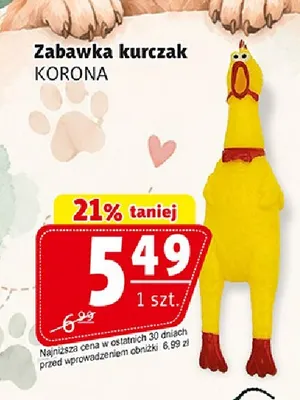Zabawka kurczak Korona promocja w Prim Market