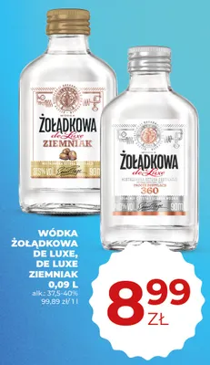 Wódka Żołądkowa de Luxe promocja w Duży Ben