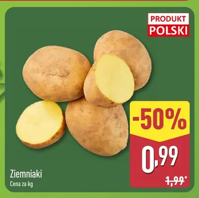 Ziemniaki promocja w Aldi