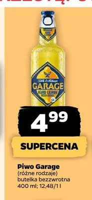 Piwo Garage promocja w Netto