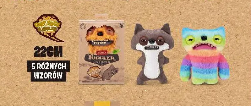 Maskotka Zuru Fuggler 22 cm promocja w Empik