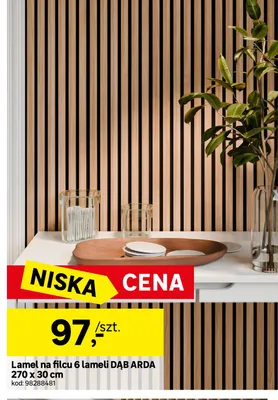 Lamel na filcu Dąb Arda promocja w Leroy Merlin