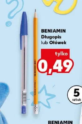 Długopis Beniamin promocja w Kaufland
