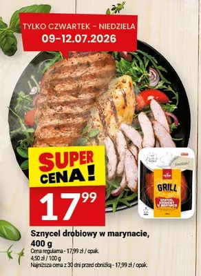 Sznycel drobiowy w marynacie Białecki Wędzarnia promocja w Twój Market