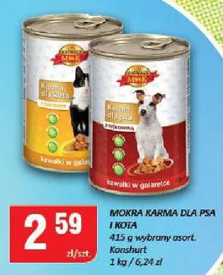 Karma dla psa promocja w Chorten