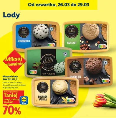 Lody Stracciatella promocja w Lidl