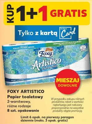 Papier toaletowy 2-warstwowy różne rodzaje promocja w Kaufland