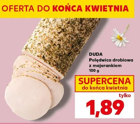 Polędwica drobiowa z majerankiem promocja w Kaufland