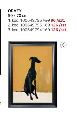 Obraz 50x70 cm wzór 3 promocja w Komfort