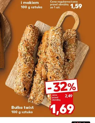 Bułka twist promocja w Kaufland