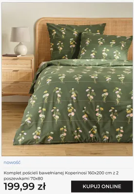 Komplet pościeli bawełnianej home&you Koperinosi promocja w home&you