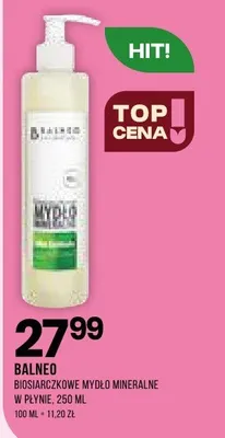 Mydło Balneo biosiarczkowo-mydło mineralne w płynie 250 ml promocja w Drogerie Natura