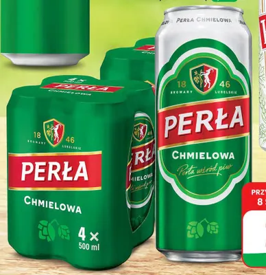 Piwo Perła Chmielowa promocja w Dino