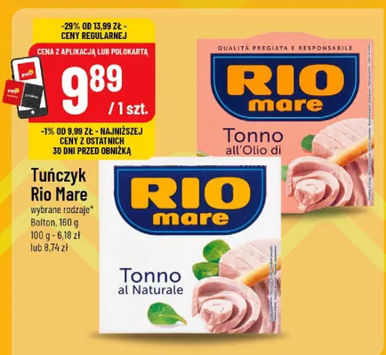 Tuńczyk wybrane rodzaje promocja w POLOmarket