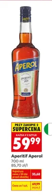 Aperitif Aperol promocja w Biedronka