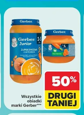 Obiadki Gerber promocja w Carrefour Market