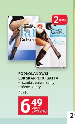 Skarpetki Gatta 2-pak promocja w Selgros