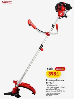 Kosa spalinowa promocja w Castorama