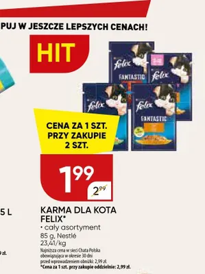 Karma dla kota wołowina promocja w Chata Polska