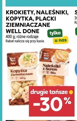 Kopytka Well Done promocja w Stokrotka