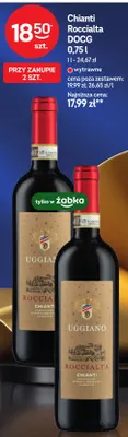 Wino Chianti Roccialta DOCG Uggiano wytrawne promocja w Żabka