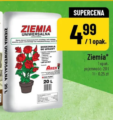 Ziemia uniwersalna Arex promocja w POLOmarket