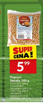 Popcorn Bakalia promocja w Twój Market