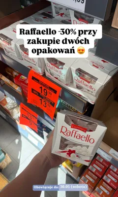 Praliny Raffaello promocja w Aldi